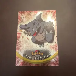 Rhydon #112 NM Holo Foil Rare Blue Topps Logo Pokemon Card Dodrio Shadow Art! - Image 1