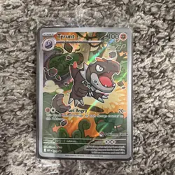 Tyrunt 070 Promo Card SEALED Prefect Order Pokemon Center Etb Promo Full Art - Image 1