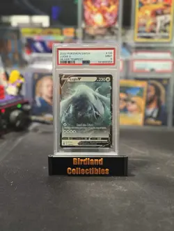 Pokemon Lugia V TCG SWSH Silver Tempest Ultra Rare Holo Card 138/195 PSA 9 - Image 1