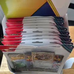 Pokemon S&V Twilight Masquerade: 3 Pack Blister Snorlax/Revaroom. 10 Packs Total - Image 2