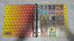 Pokemon Vintage Card Collection Binder 90’s 2000’s 250+ Cards English/Japanese - Image 1