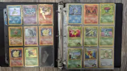 Pokemon Vintage Card Collection Binder 90’s 2000’s 250+ Cards English/Japanese - Image 3
