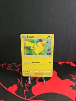 Pokemon GO Pikachu (28) 028/078 NM Holo - Image 1