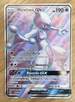 Mewtwo GX 72/73 Shining Legends - Full Art Holo Ultra Rare - Image 1