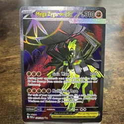 Mega Zygarde ex 104/088 Me03: Perfect Order Ultra Rare Holo NM Pokemon TCG - Image 1