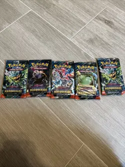 Pokemon Twilight Masquerade Scarlet & Violet SV06 5 Booster Packs - Image 1