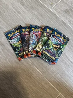 Pokemon Twilight Masquerade Scarlet & Violet SV06 5 Booster Packs - Image 3