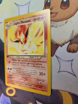 Pokemon TCG Light Flareon 1st Edition Neo Destiny 46/105 Regular Uncommon NM - Image 3