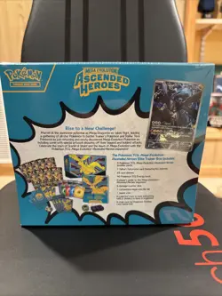 Pokemon Ascended Heroes - ETB Elite Trainer Box - Brand New Sealed & No Tears - Image 3