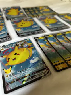 Surfing Pikachu & Flying Pikachu V & Vmax Lot Of 28 Pokemon TCG Celebrations - Image 4