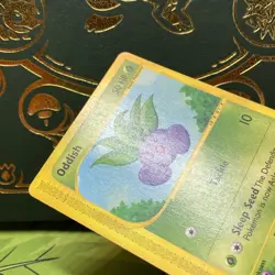 Oddish 122/165 Common Expedition Base Set Pokemon MP - Image 3