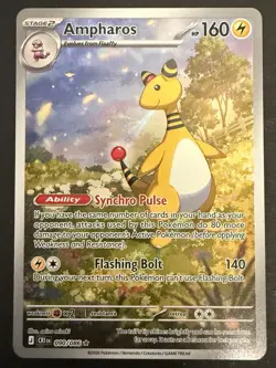 Ampharos 090/086 Illustration Rare - Chaos Rising - Pokemon TCG - NM - Image 1
