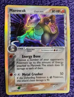 Marowak Holo 10/113 Delta Species Holo Rare Pokemon *NICE* - Image 1
