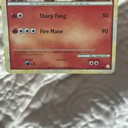 Arcanine - 1/123 Holo Rare - Heart Gold / Soul Silver - Pokemon TCG - Image 4