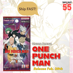 UNION ARENA One Punch Man UA35BT Booster BOX Japanese SEALED BANDAI FAST SHIP - Image 1