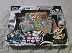Pokemon Black Bolt & White Flare Victini Illustration Collection Box - Image 1