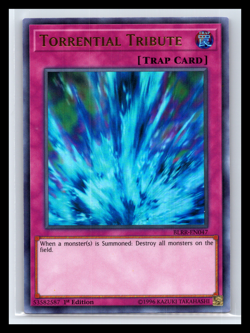 Yugioh Torrential Tribute BLRR-EN047 Near Mint 1st Edition Ultra Rare TCG CCG - Image 1