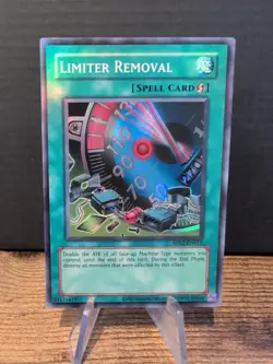 Yugioh - Limiter Removal Super Rare RP02-EN015, Near Mint, Unlimited Edition - Image 1