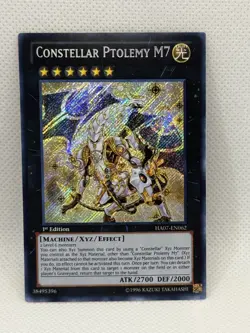 Yugioh! Constellar Ptolemy M7 - HA07-EN062 - Secret Rare - 1st Edition - NM - Image 1