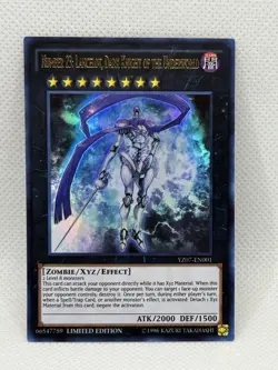 Yugioh! Number 23: Lancelot, Dark Knight of the Underworld YZ07-EN001 Ultra NM - Image 1