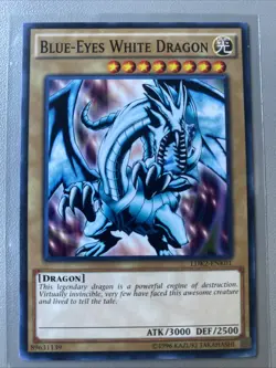 Blue-Eyes White Dragon LDK2-ENK01 Version 1 YuGiOh Legendary Decks II - Image 1