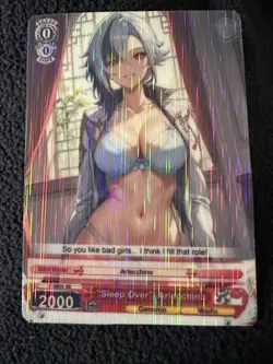 Ariechino Full Art Anime One Piece Waifu Trading Card Holofoil Season 3 Glow! - Image 1