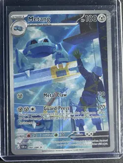 The Pokemon Company Metang 094/086 Crown Zenith Full Art Holo Rare Pokemon TCG - Image 1