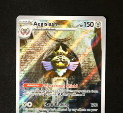 Pokemon Card TCG - Aegislash 210/182 - Paradox Rift - Illustration Rare - NM ⭐ - Image 2