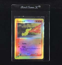 2003 Pokemon TCG EX Sandstorm e-Series Card 59 Cyndaquil Reverse Holo - Image 1