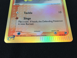2003 Pokemon TCG EX Sandstorm e-Series Card 59 Cyndaquil Reverse Holo - Image 4
