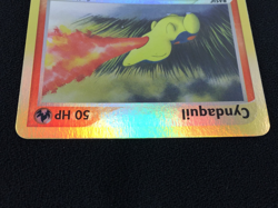 2003 Pokemon TCG EX Sandstorm e-Series Card 59 Cyndaquil Reverse Holo - Image 5