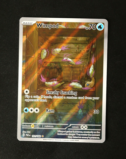 Pokemon Card TCG - Wimpod 191/182 - Paradox Rift - Illustration Rare - NM ⭐ - Image 1