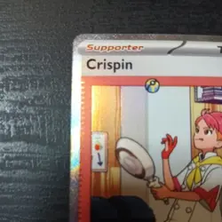 Pokemon TCG Crispin 171/131 Special Illustration Rare Prismatic Evolutions 2025 - Image 2
