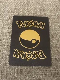 Pokemon Pikachu GX Black Foil Holo Textured Fan Art Card HP130 NM🔥 - Image 2