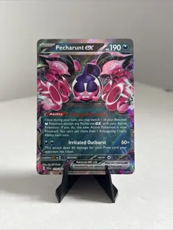 Pokemon TCG Shrouded Fable Pecharunt EX Double Rare Card 039/064 - Image 1