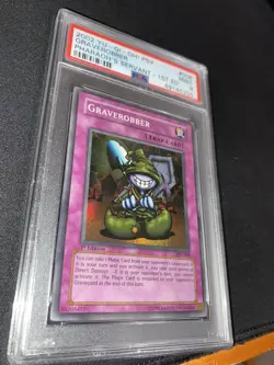 1st Edition Graverobber Yu-gi-oh PSA 9 - Image 3