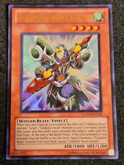 1x Gladiator Beast Lanista - LCGX-EN252 - Ultra Rare - Unlimited Edition Near Mi - Image 1