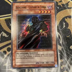 Italian Gravekeeper's Assailant TU02-EN002 Super Rare NM YuGiOh - Image 1