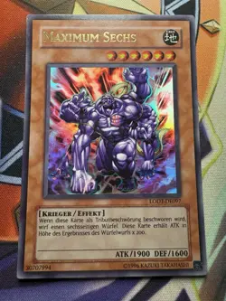 Yugioh! Maximum Sechs Ultra Rare - LODT-DE097 Unlimited - Deutsch - Image 1
