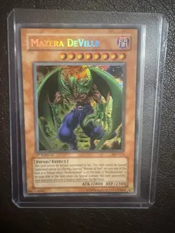 Yu-Gi-Oh! Mazera DeVille AST-111 Ancient Sanctuary 1st Ed Secret Rare Holo 2800… - Image 1