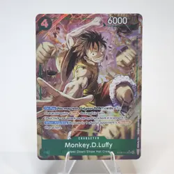 Monkey D. Luffy ST30-012 SR Parallel Start Deck EX ONE PIECE Card NM - Image 1