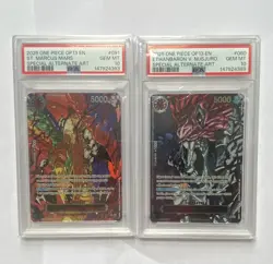 PSA 10 One Piece OP13 EN Alt Art DEMON PACK 4/5 of the set - Image 1