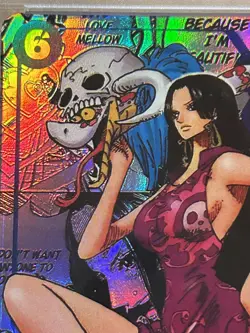 GRAAD 10 2024 One Piece #051 BOA HANCOCK Manga Alt Art OP07-051 MINT - Image 2