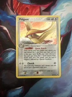 Pokemon Pidgeot TCG Holo Rare Card FireRed/LeafGreen, 10/112 NM - Image 1