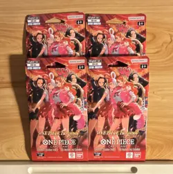 Bandai Namco One Piece Card Game EB-03 Extra Booster Pack English 4 Packs - Image 1