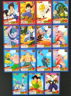 Dragon Ball Z Super Battle Carddass 160 Cards Lot Bandai Japan Goku 1992-1996 - Image 3