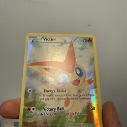 Pokemon TCG Victini XY117 Full Art Holo Black Star Promo Card - Image 3