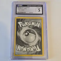 CGC Grayscale Pokeball Pokemon TCG Filler Card Regular Finish - Image 1