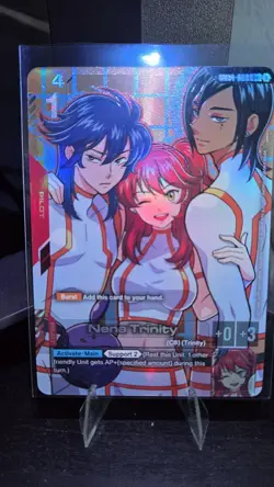 Gundam Card Game Nena Trinity GD04-089 R+ Phantom Aria English - Image 2