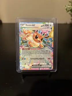 Eevee Ex 075/131 - Prismatic Evolutions TCG - NM Beautiful Card - Image 1